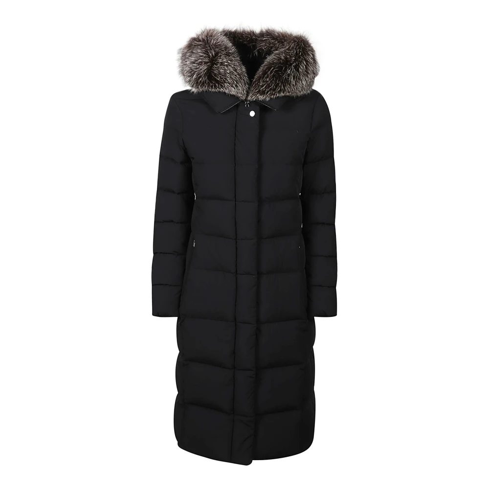 Moorer Warme Winter Donsjas Black Dames