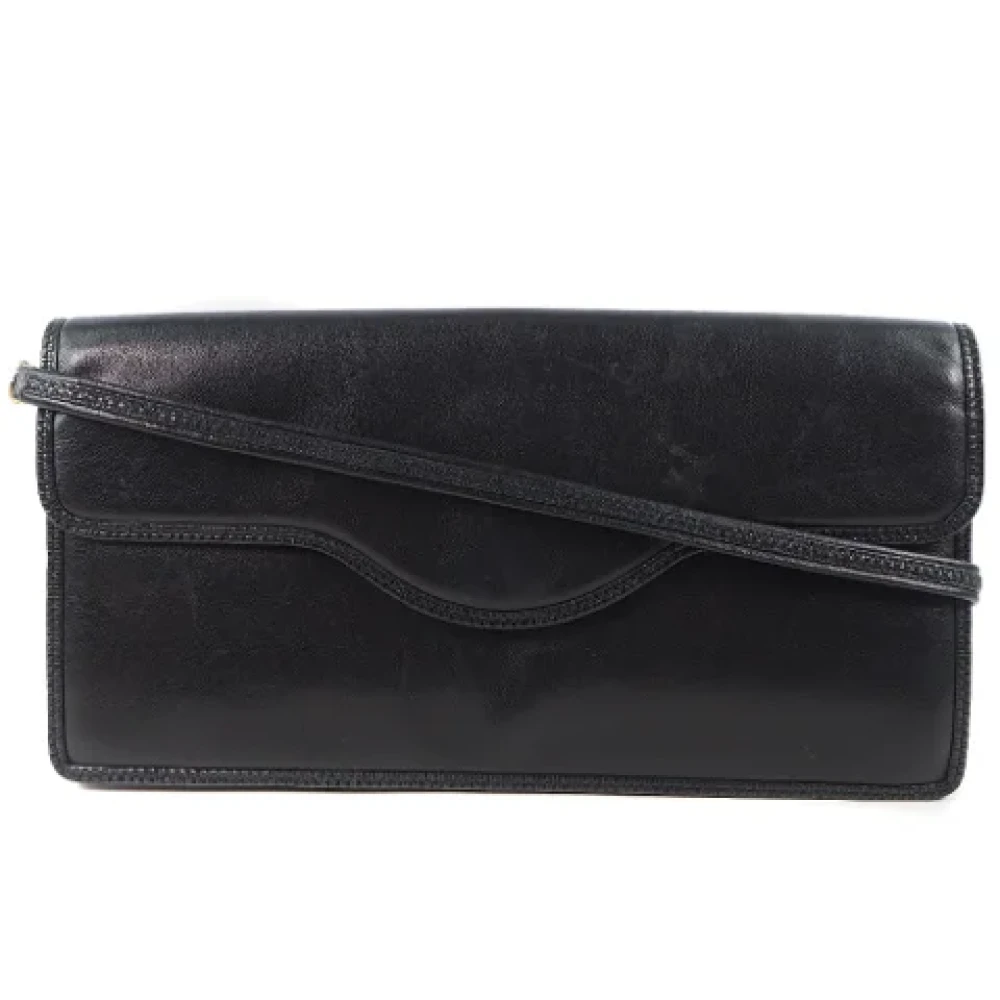 Bally Pre-owned Leather shoulder-bags Black Dames