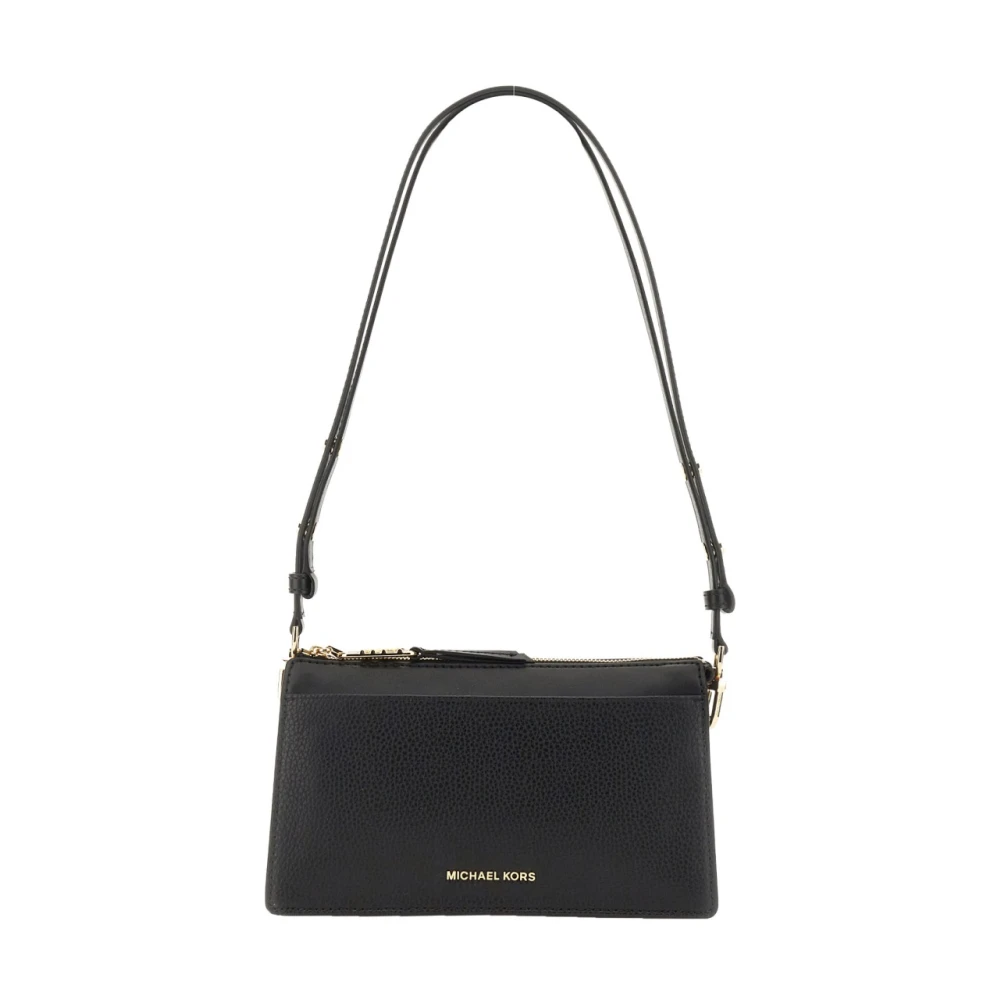 Michael Kors Schoudertas `Empire` van leer Black Dames