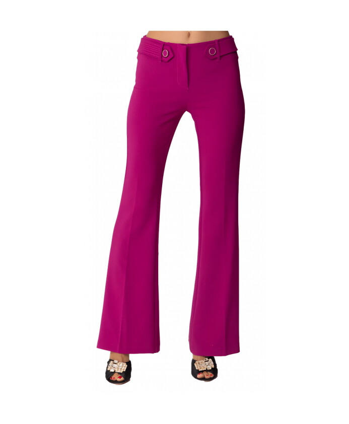 flared-pink-trousers-with-belt