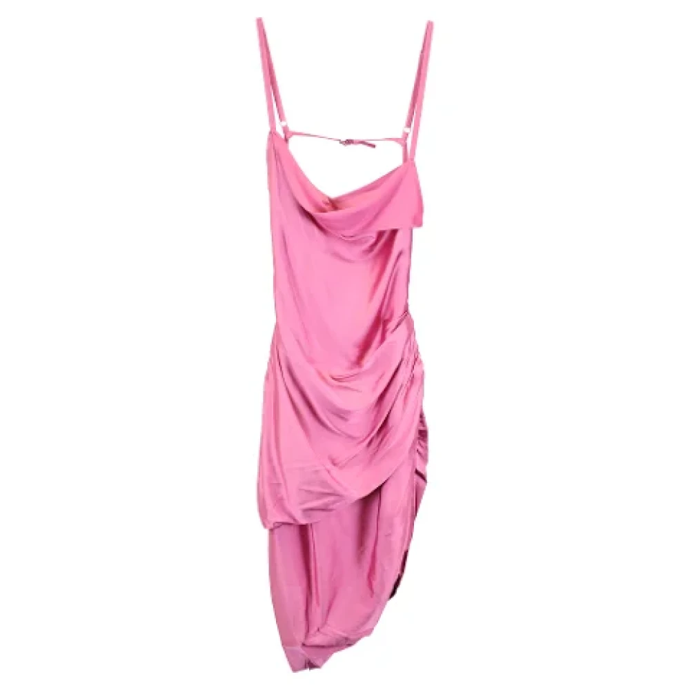 Jacquemus Pre-owned Fabric dresses Pink Dames