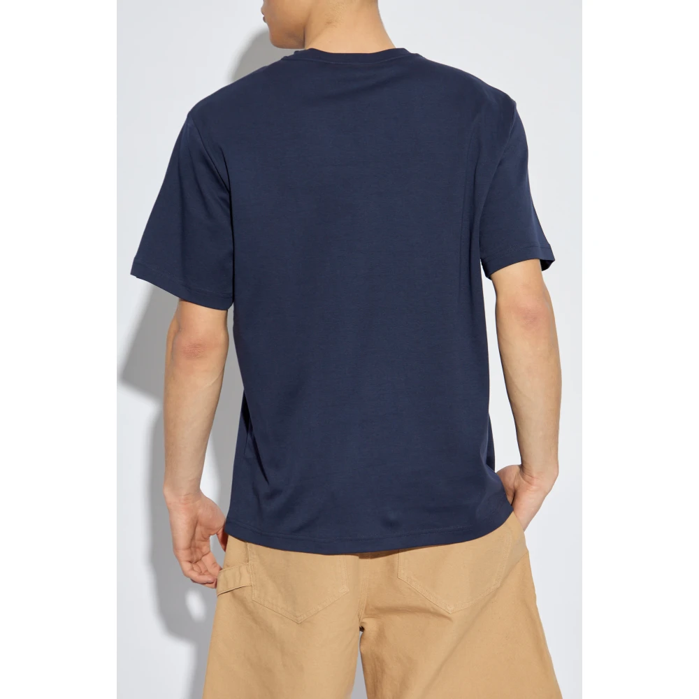 Iceberg T-shirt met patches Blue Heren