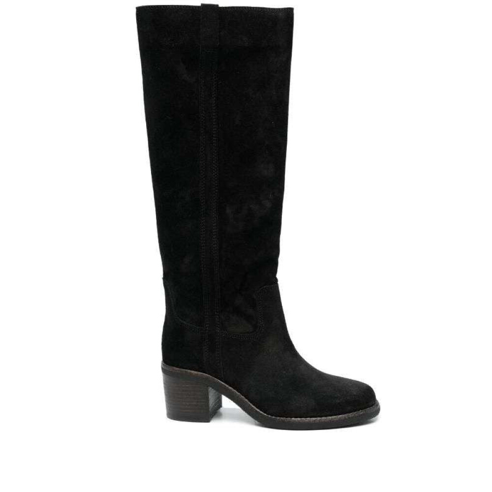 Bottes mi mollet outlet daim