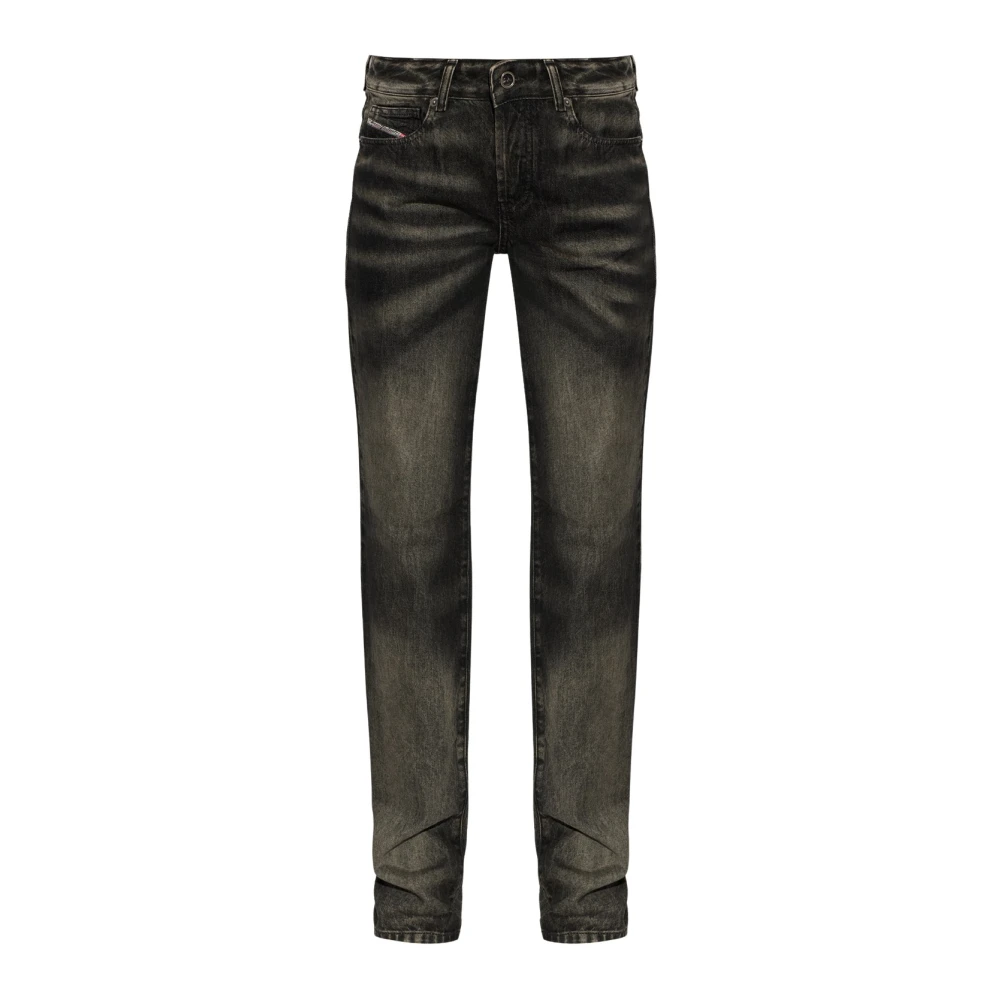 Diesel D-Heel Jeans - Female - Skinny Fit Jeans - Black - W26 L30 - Jeans