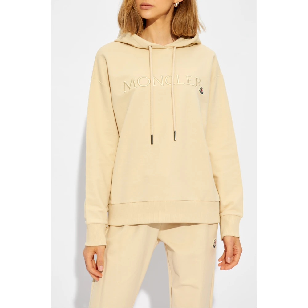 Moncler Hoodie Beige Dames