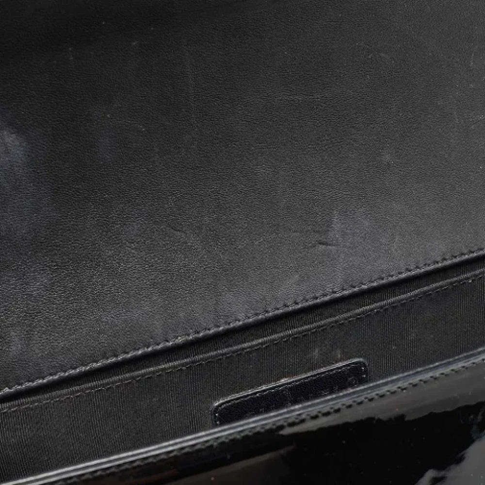 Chanel Vintage Pre-owned Leather chanel-bags Black Dames