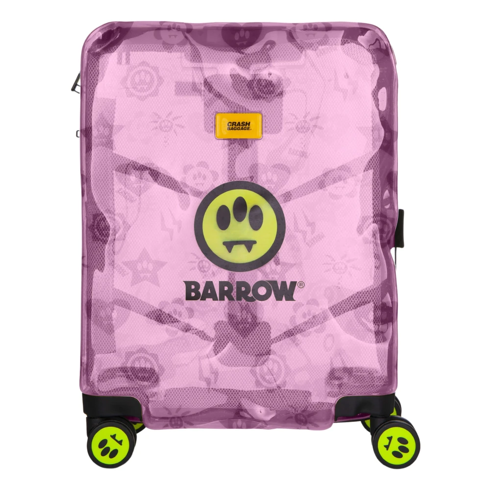 Barrow Crash Baggage Trolley Pink Unisex