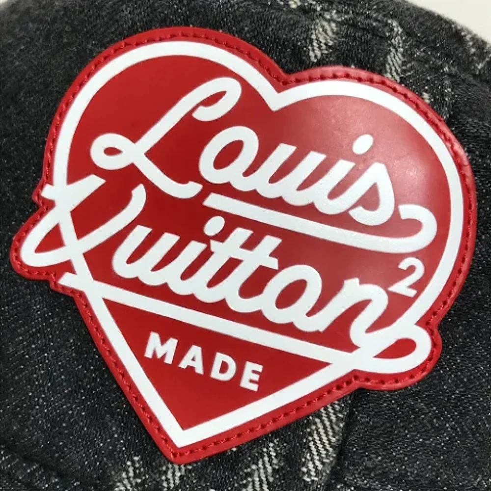 Louis Vuitton Vintage Pre-owned Cotton hats Black Dames