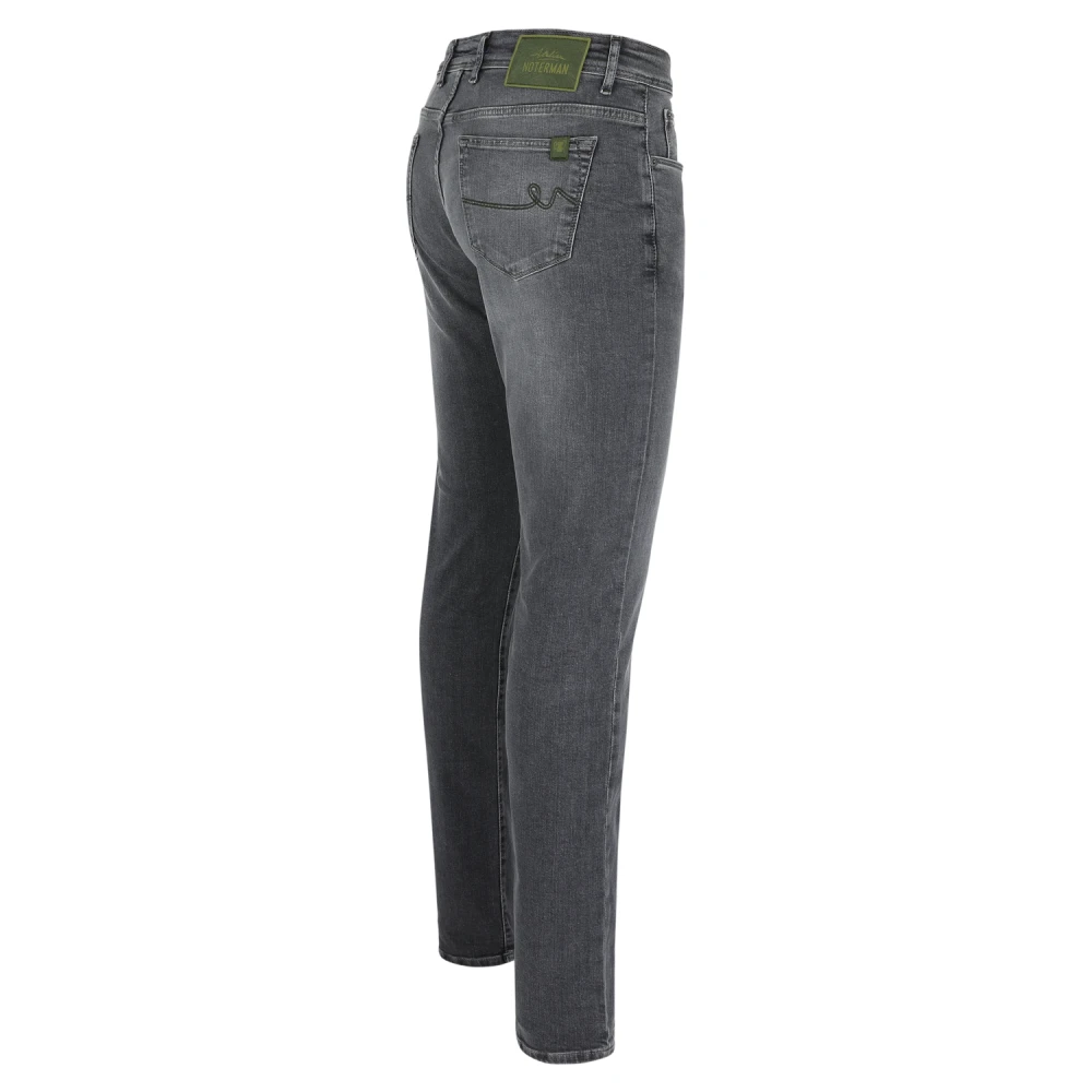 Atelier Noterman Slim-fit Jeans Gray Heren
