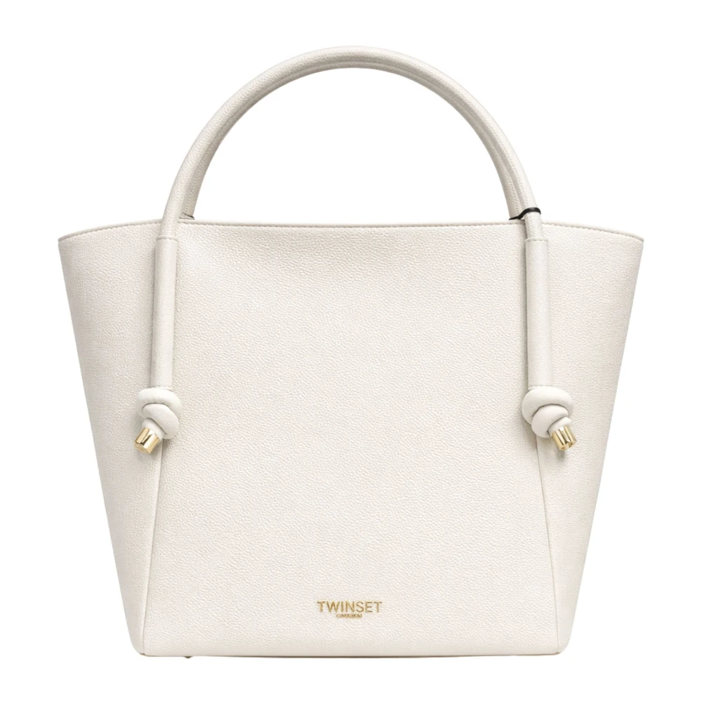 Twinset Women's White Tote Bag - Handbags - One Size - Bags