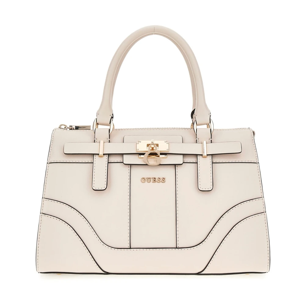 Guess Women's Pink Stone Mini Tote Latona Bag - Handbags - One Size - Bags