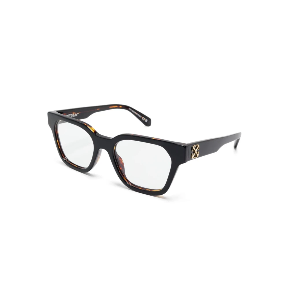 Off White Optiek Montuur Black Unisex