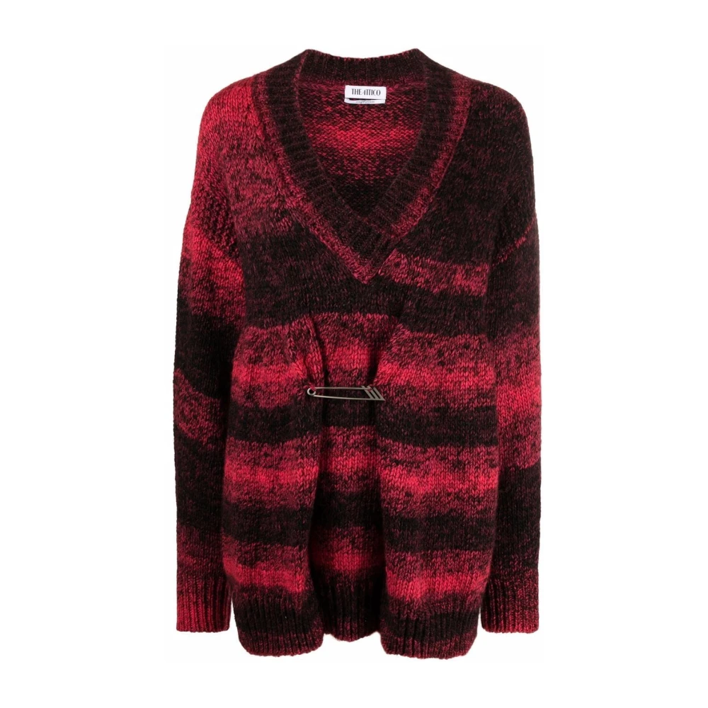 Knitwear > V-neck Knitwear - - The Attico - Modalova