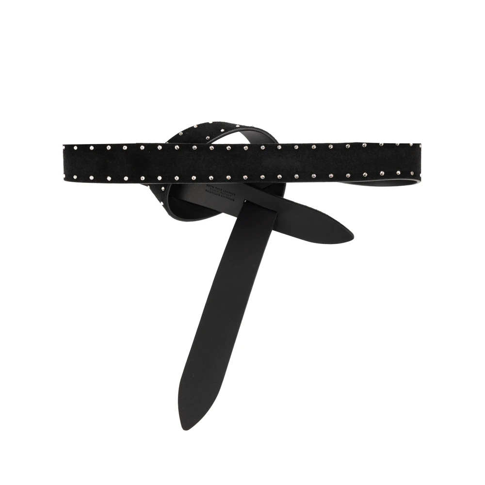 Isabel marant Lecce suède riem Black Dames