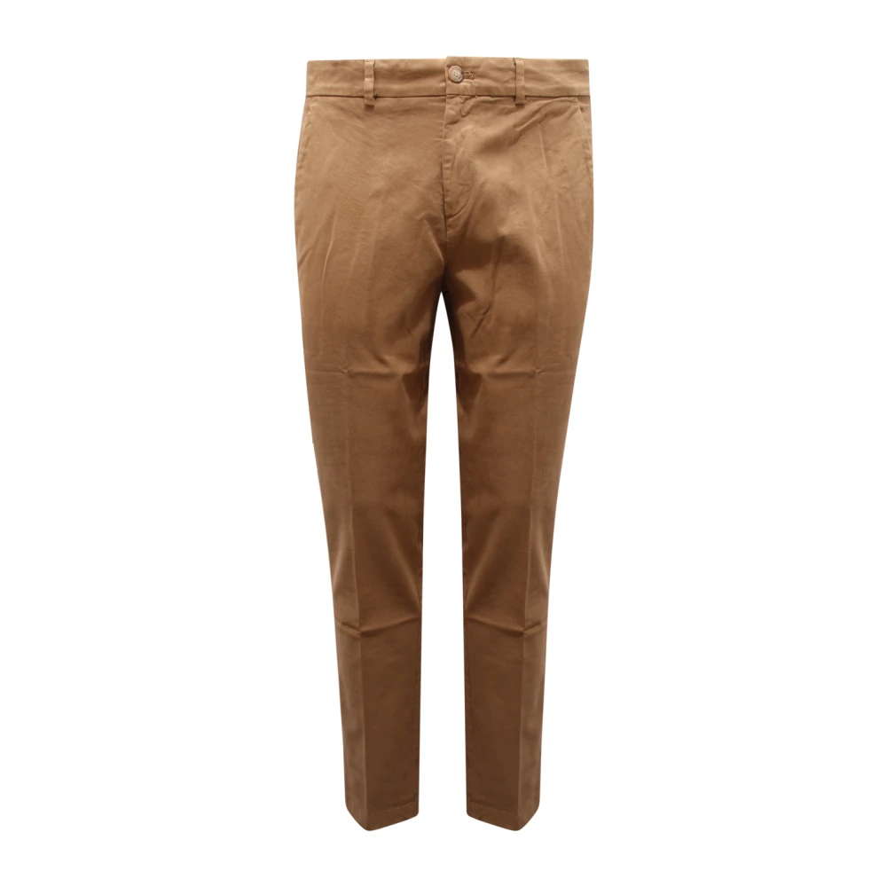 Cruna Herren Braun Italienischer Stil Brera Hose