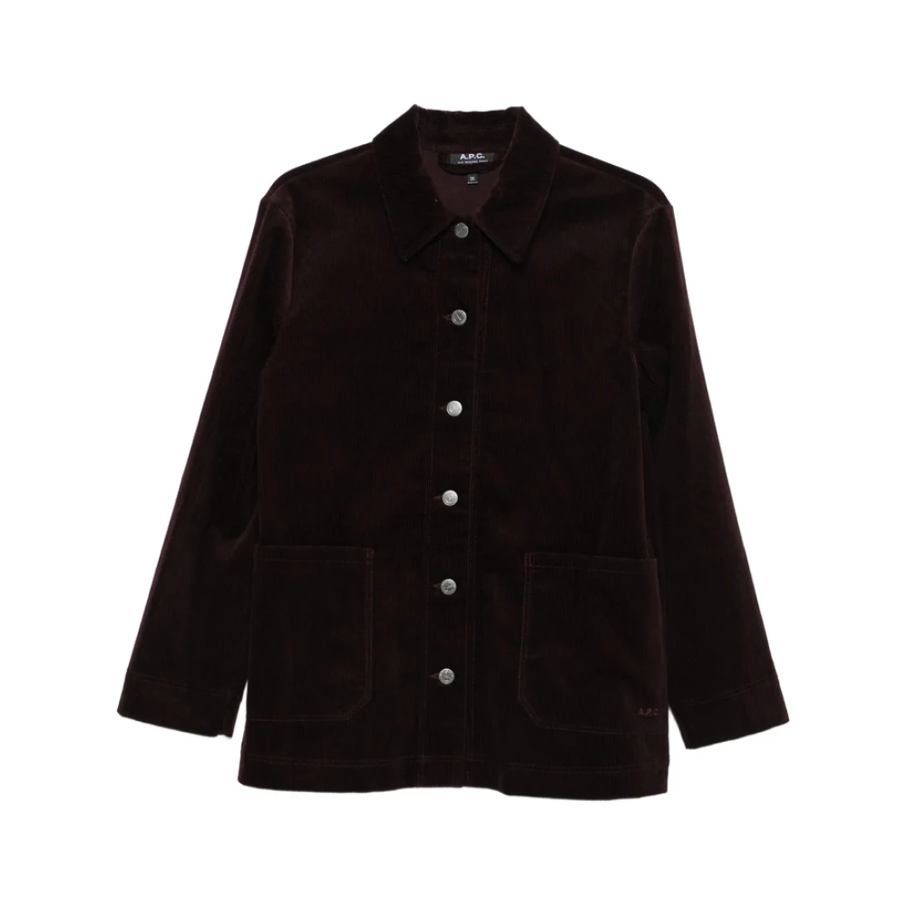 A.p.c. - Jackets > Blazers - Red - A.p.c. - Modalova