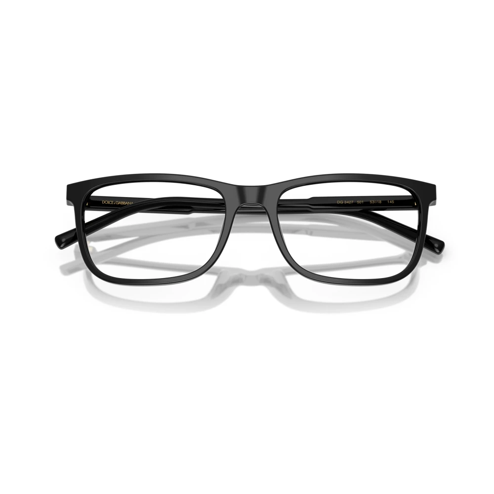Dolce & Gabbana Unisex Black Glasses, 53 Mm, Optical Frame