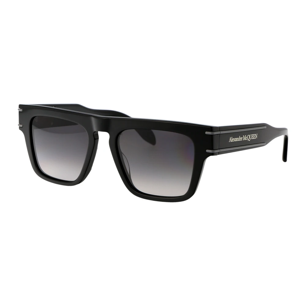 Alexander Mcqueen Men's Black Sunglasses, 52 Mm, Stylish Sunglasses Am0397s