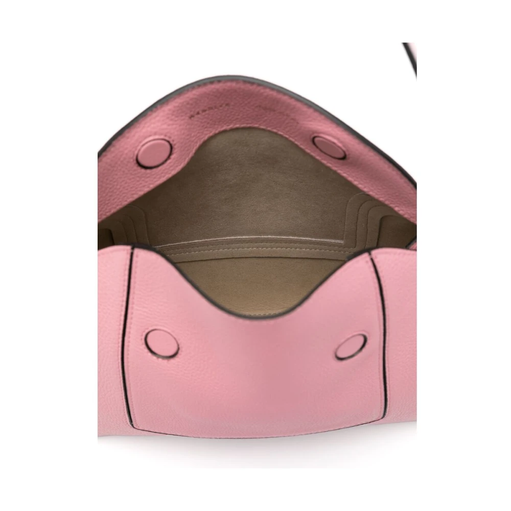 Wandler Roze Leren Schoudertas Pink Dames