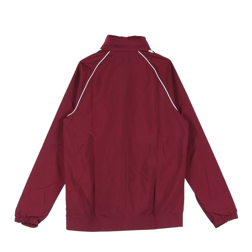 Adidas Collegiate Burgundy Windbreaker Jacket Red Heren