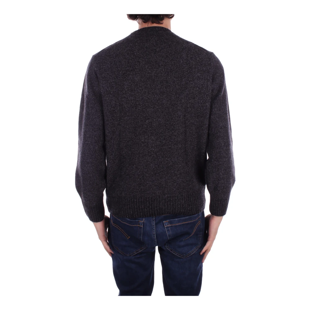 Lacoste Logo Front Sweaters Gray Heren