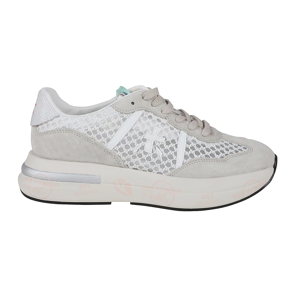 Premiata Casual Sneakers Dames Schoenen Wit