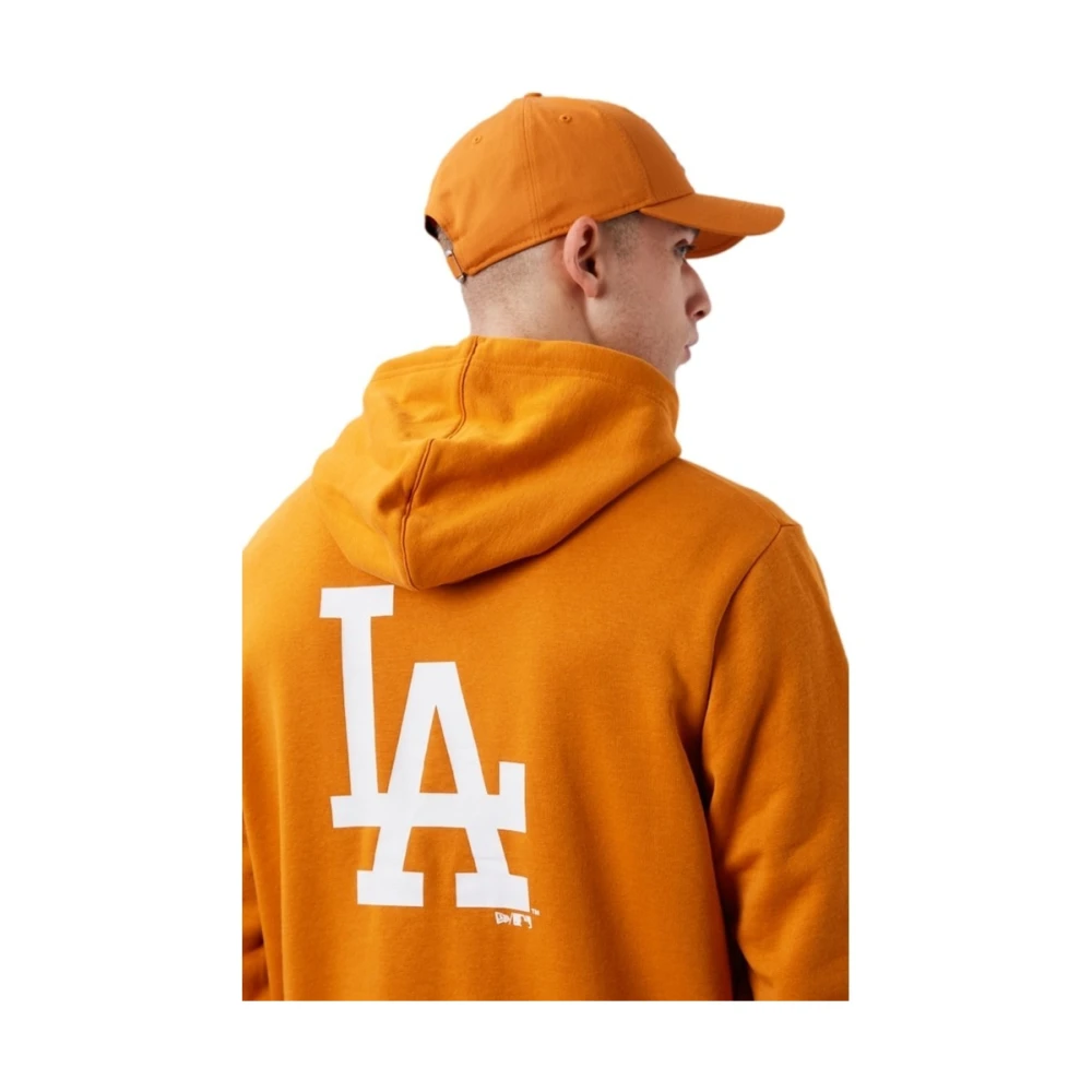 new era Oranje Yankees League Essential Hoody Orange Heren