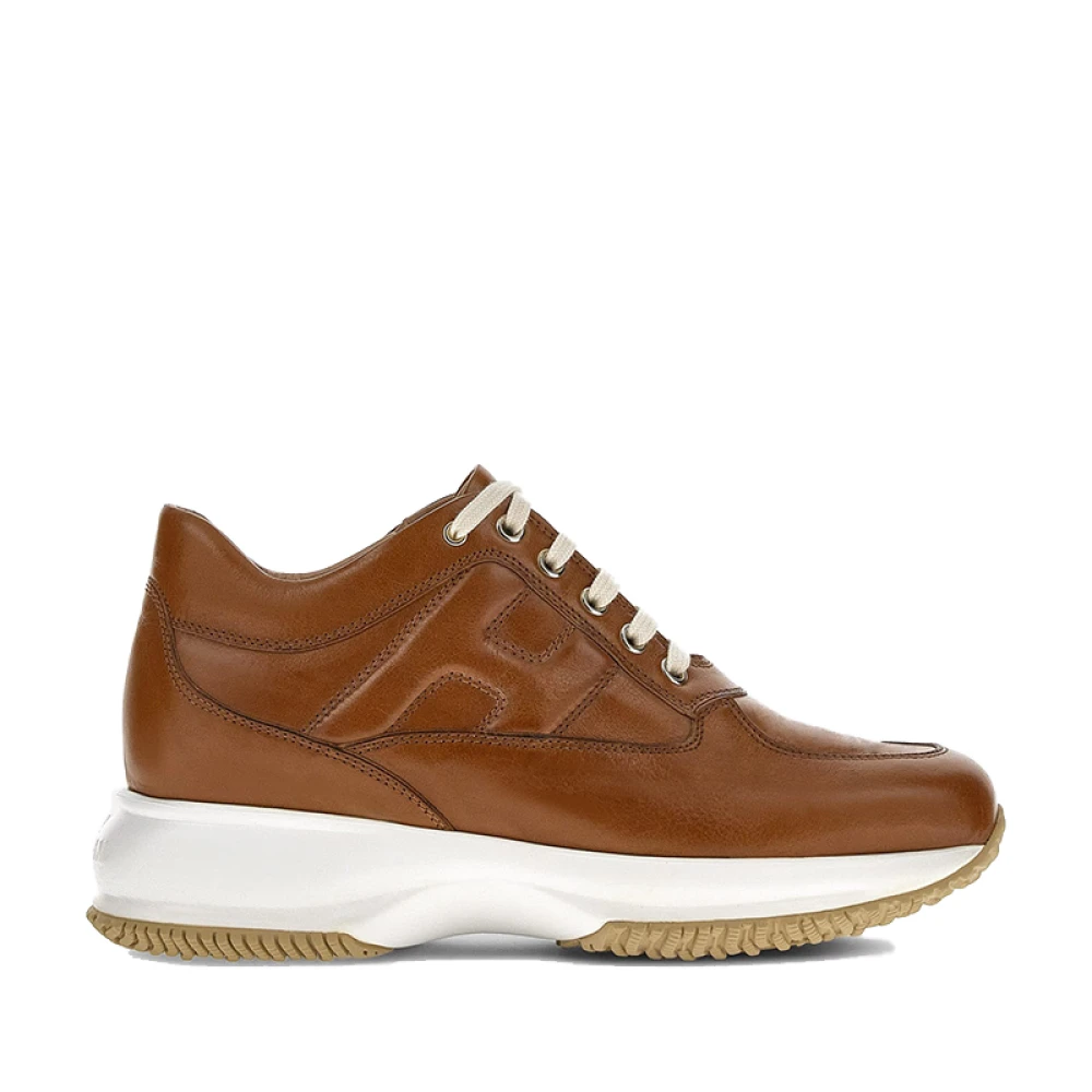 Hogan Women's Brown Stylish Sneakers