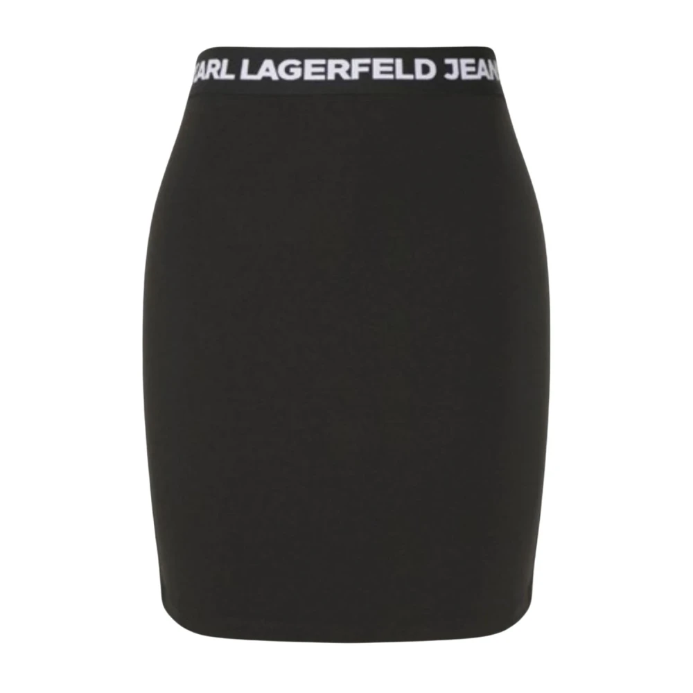 Karl Lagerfeld Pencilrok voor vrouwen Black Dames