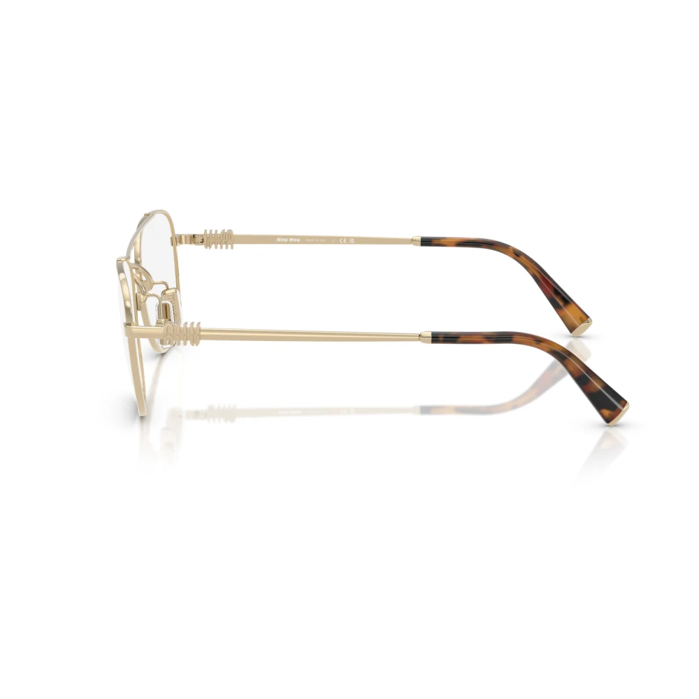 Miu MU 51Wv Zvn1O1 Optical Frame Yellow Dames