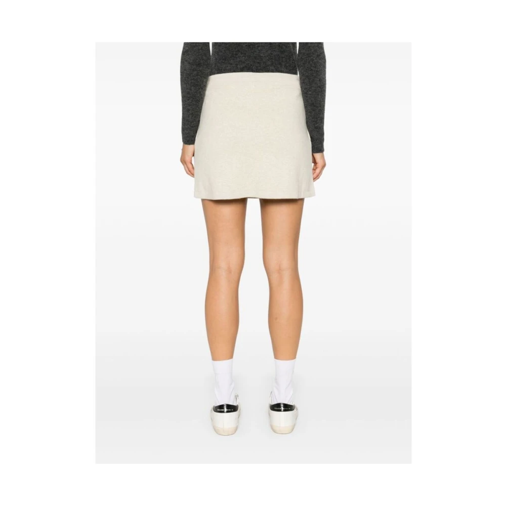 Isabel Marant Étoile Mêlee Gebreide Rok met Koord Gray Dames
