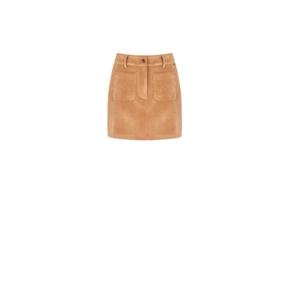 RINASCIMENTO Korte Rok Beige Dames