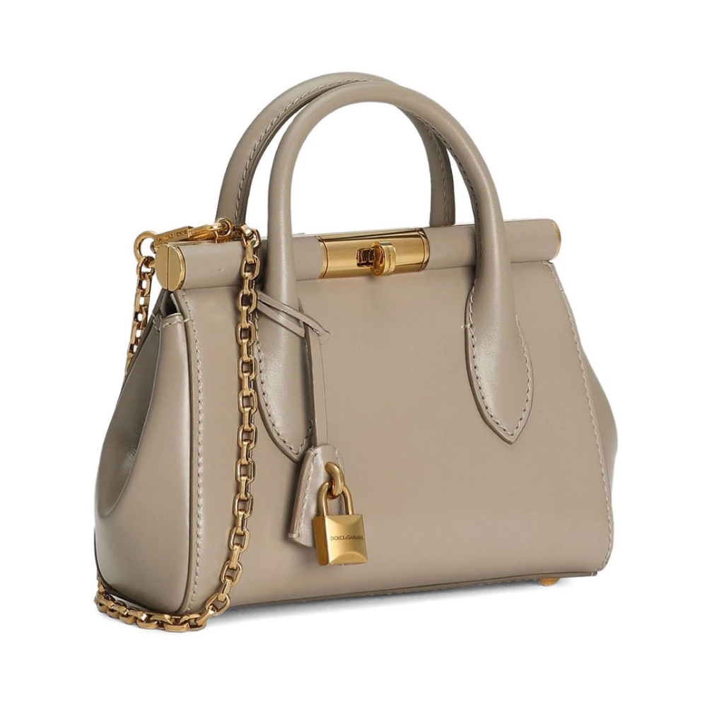 Dolce & Gabbana Stijlvolle Tote Tas met Uniek Ontwerp Gray Dames