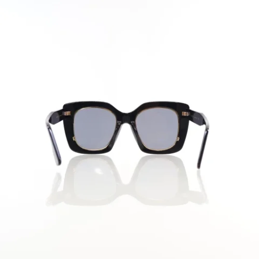 Gucci Vintage Pre-owned Acetate sunglasses Black Dames