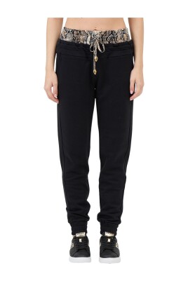 snake-print-joggers