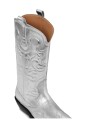 bottines-slip-on-brodees-argent-metallise