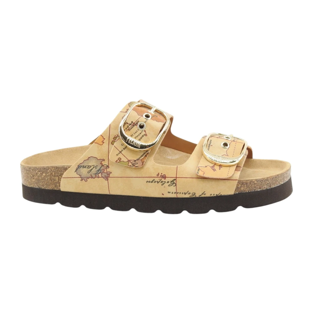 Alviero Martini 1A Classe Women's Beige Sliders, 7 Uk, Slider Sandal