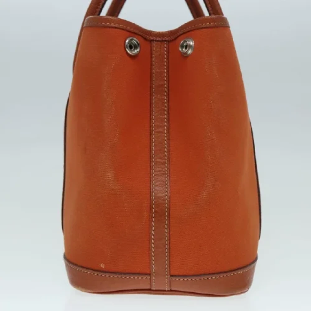 Hermès Vintage Pre-owned Canvas handbags Brown Dames