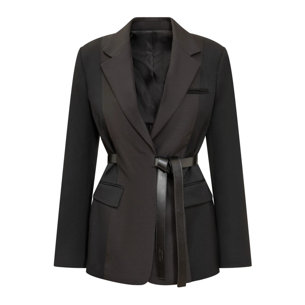 Lanvin Zwarte Blazerjas voor Vrouwen Black Dames