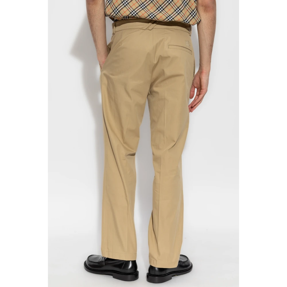 Burberry Tapered broek Beige Heren