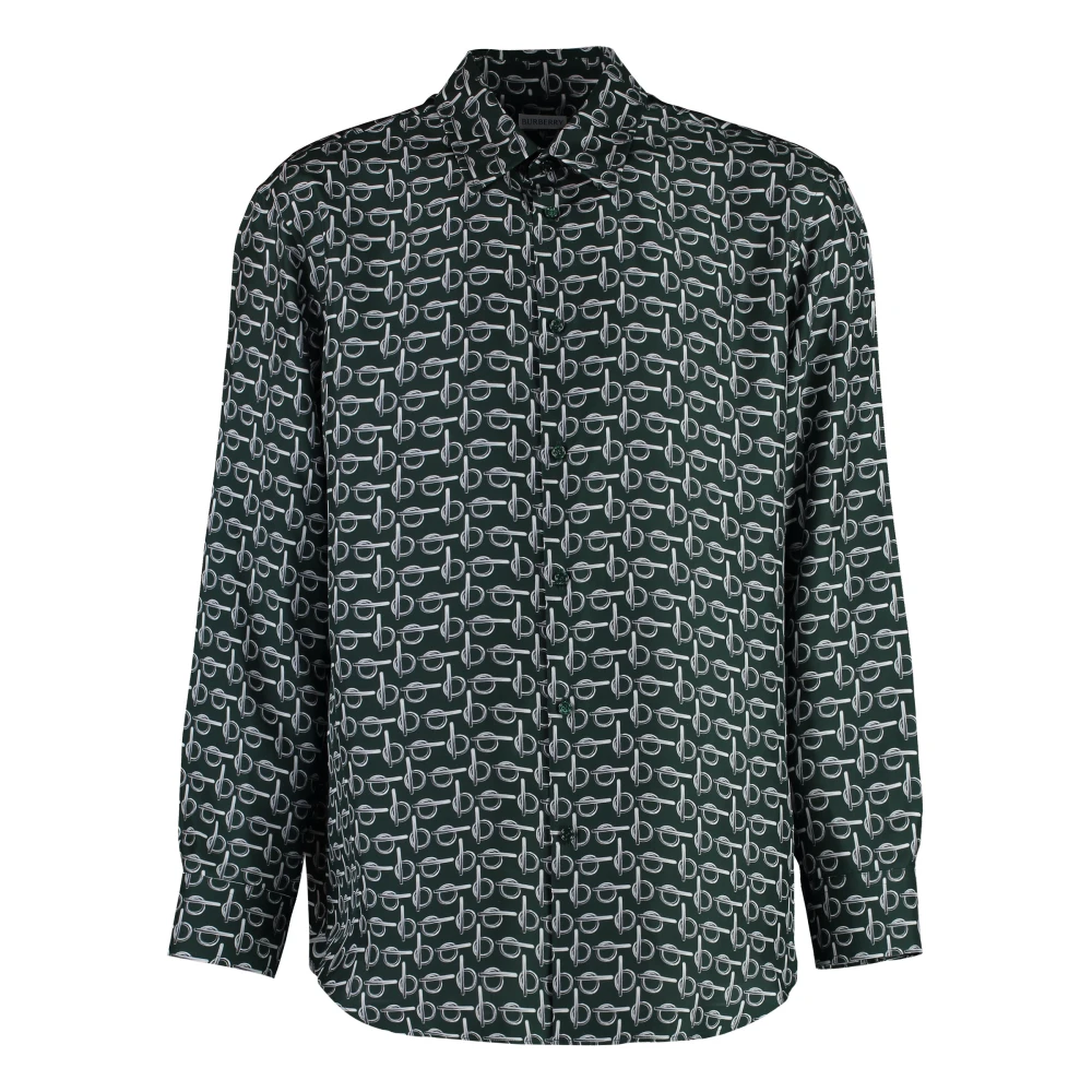 Burberry Blouses & Shirts Green Heren