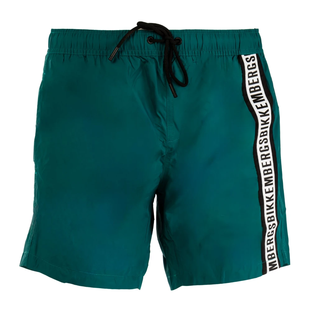 Bikkembergs Trendy Zomer Boxershorts voor Mannen Green Heren