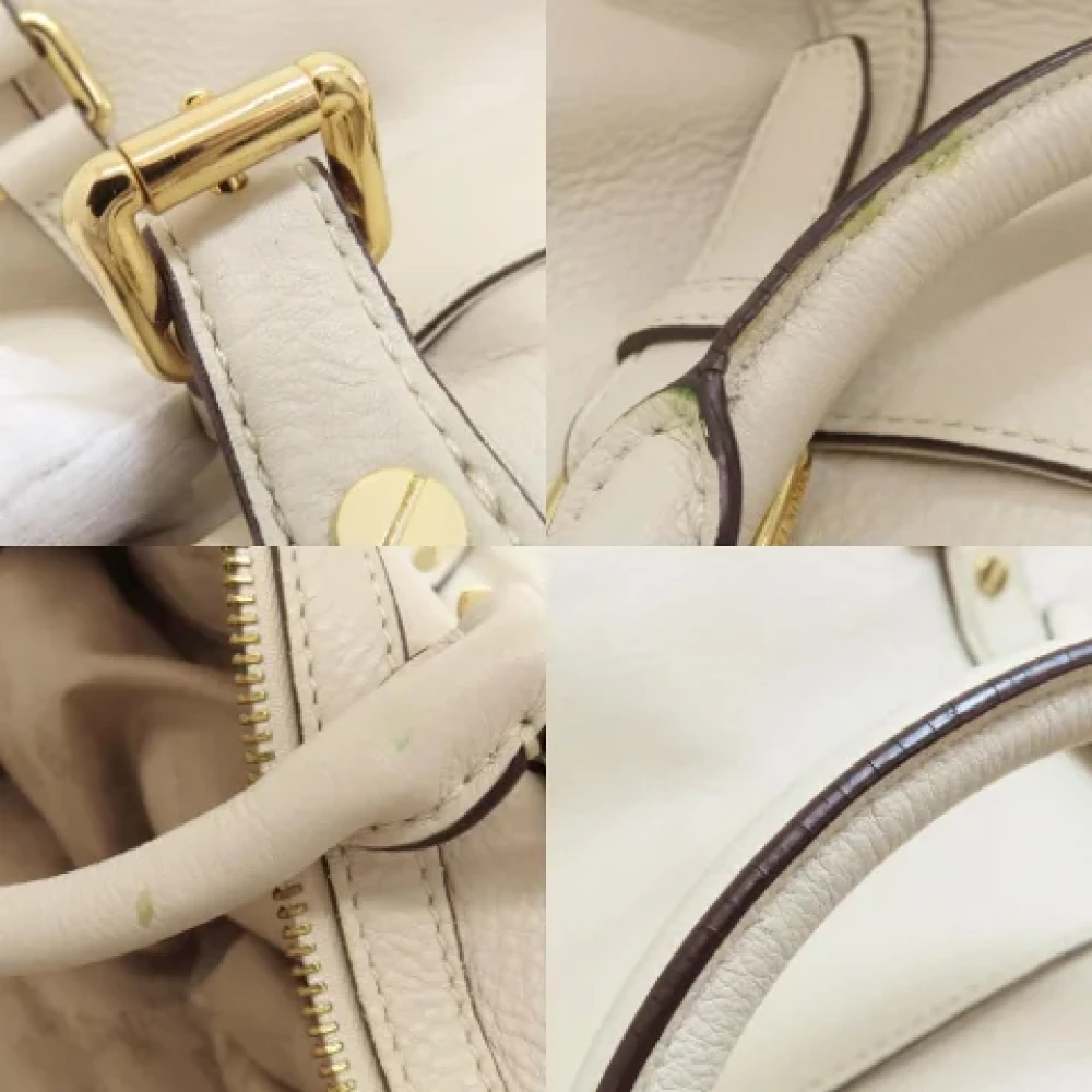 Michael Kors Pre-owned Leather handbags Beige Dames
