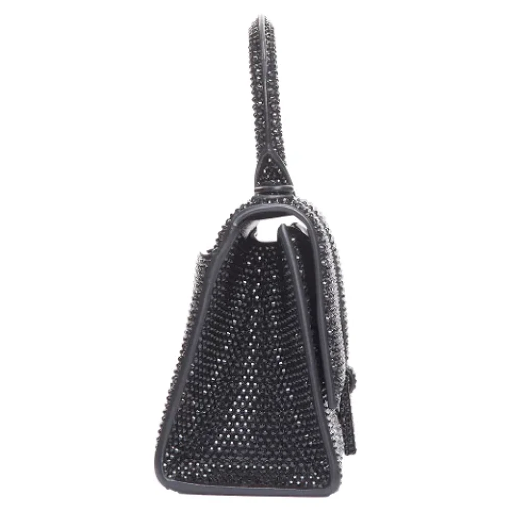 Balenciaga Vintage Pre-owned Leather crossbody-bags Black Dames