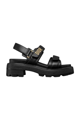 Elegant Svart Sandal
