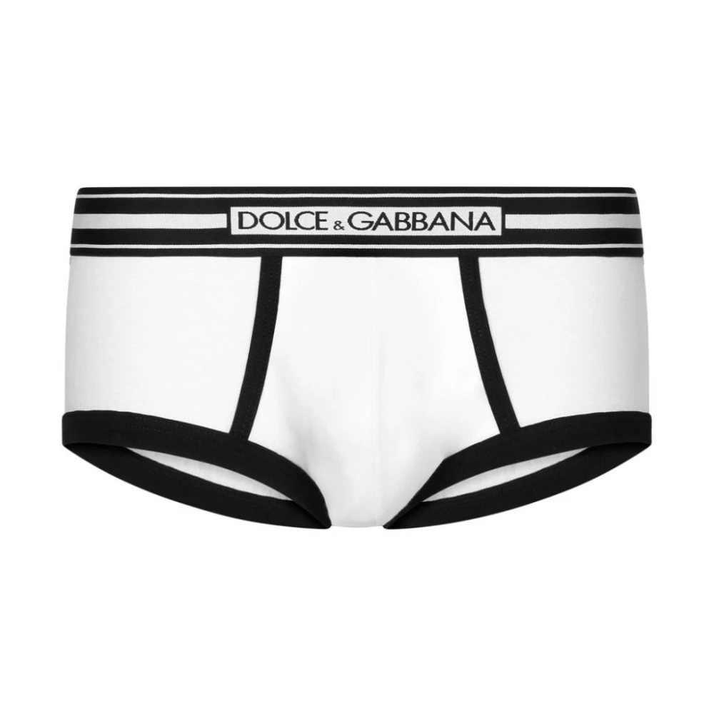 Dolce & Gabbana Vit Underkläder Kollektion White, Herr