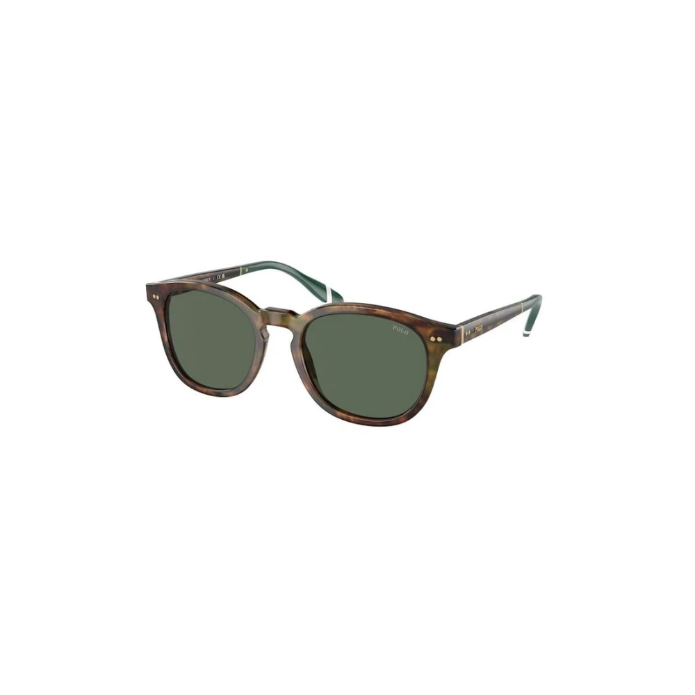 Polo Ralph Lauren Men's Brown Oval Sunglasses - Sunglasses - 52 Mm - Accessories
