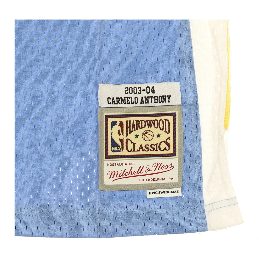 Mitchell & Ness Basketbal Tanktop Carmelo Anthony 2003-04 Blue Heren