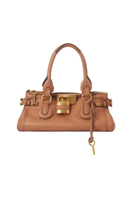 Paddington Bag i präglat läder