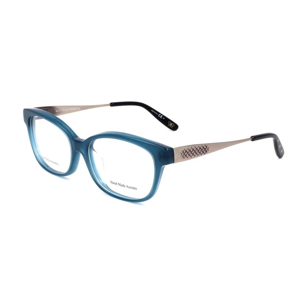 Bottega Veneta Blauw en Zilver Plastic Frame Horloge Blue Dames